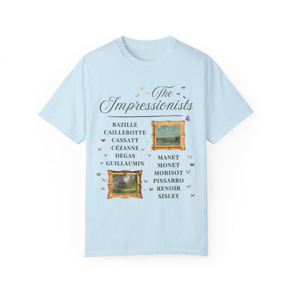 Impressionist Artists Tee Shirt
