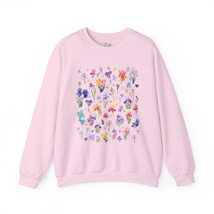 Iris Flower Sweatshirt