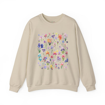 Iris Flower Sweatshirt