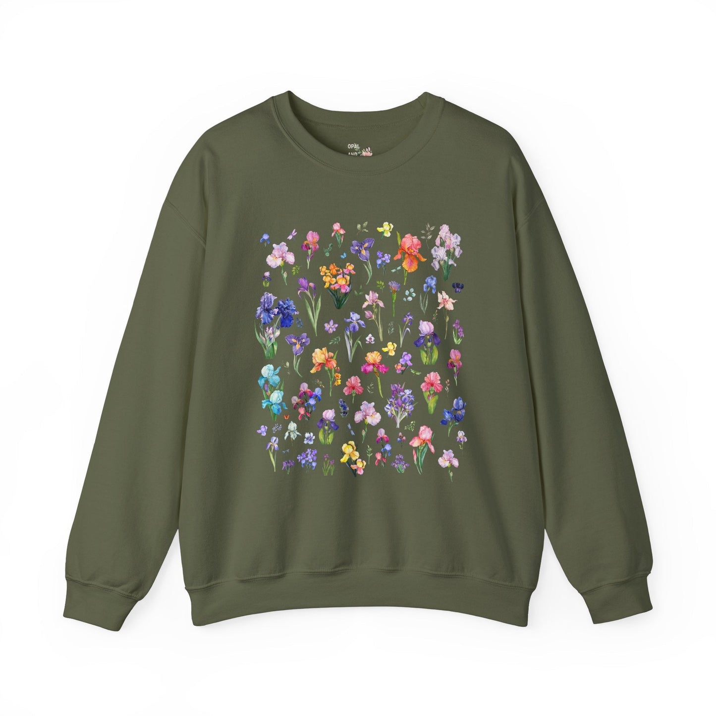 Iris Flower Sweatshirt