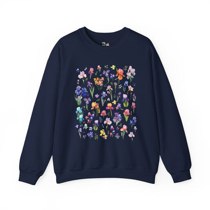 Iris Flower Sweatshirt