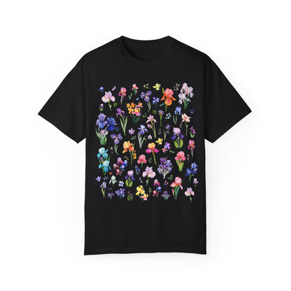Iris Flower Tee Shirt