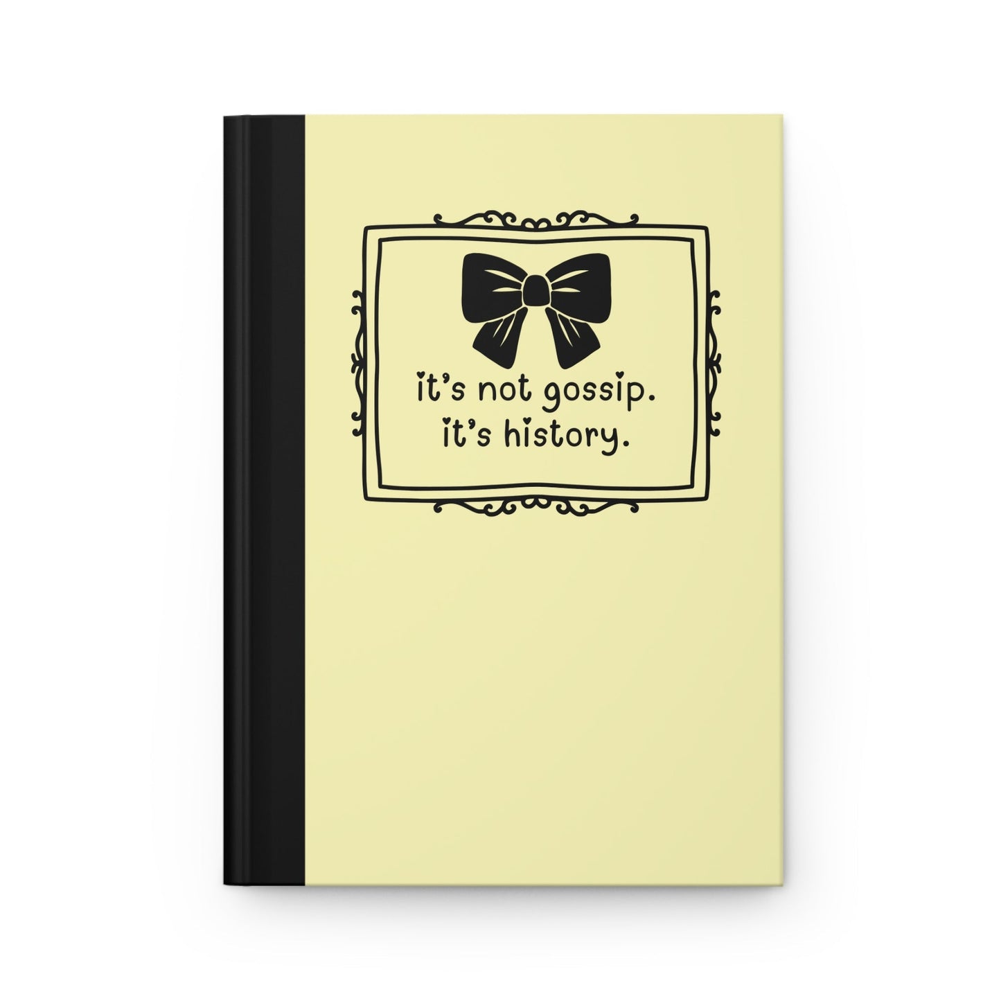 It's History Notebook: Yellow
