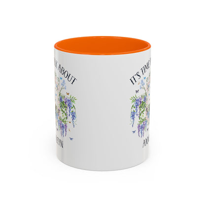 It's Time to Talk About Anne Boleyn 11 Oz Mug