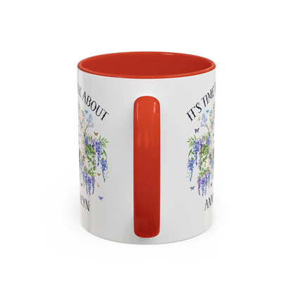 It's Time to Talk About Anne Boleyn 11 Oz Mug