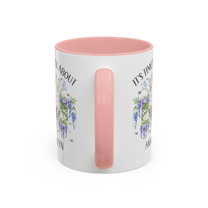 It's Time to Talk About Anne Boleyn 11 Oz Mug