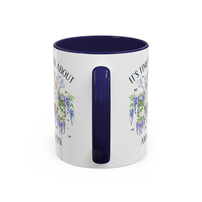 It's Time to Talk About Anne Boleyn 11 Oz Mug