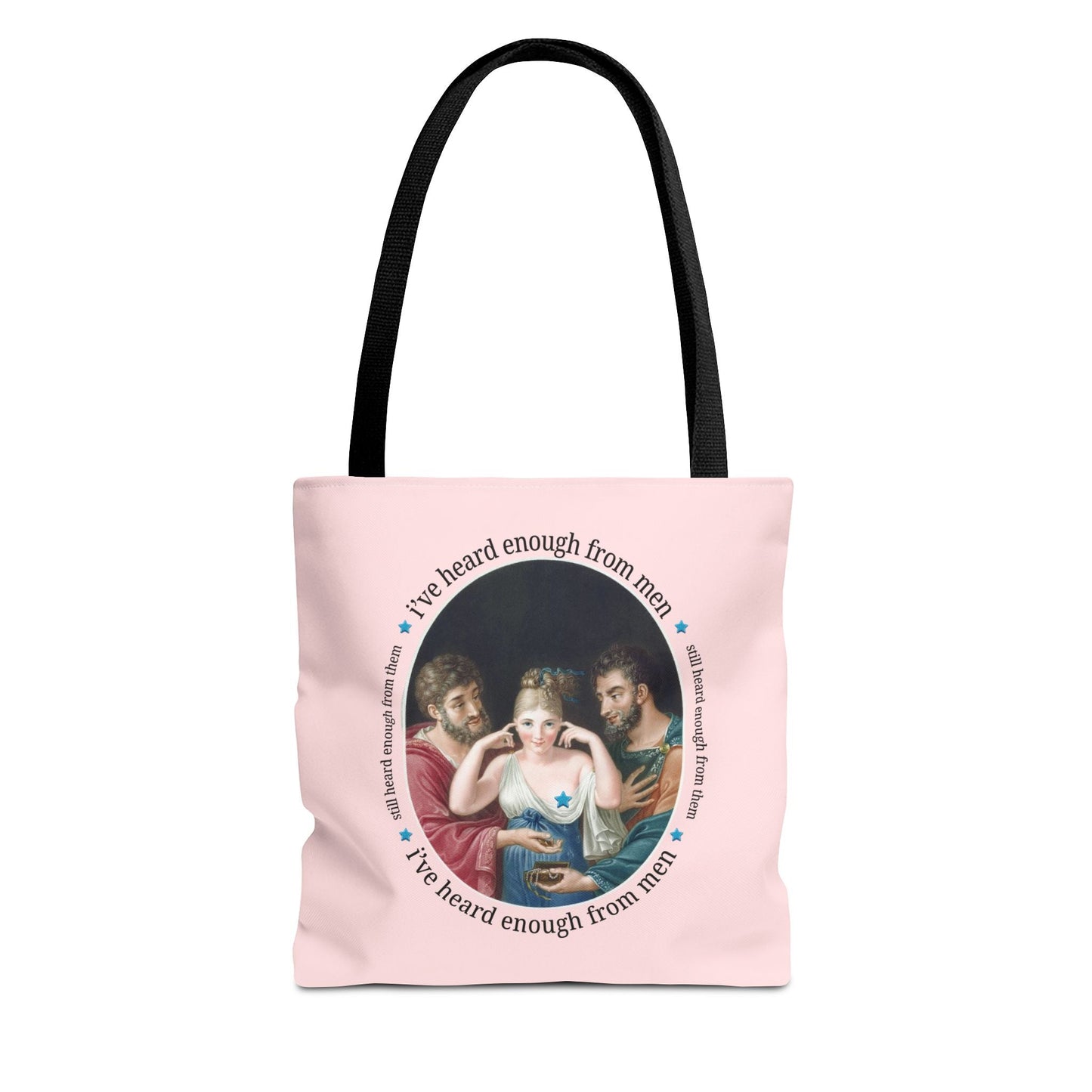 I've Heard Enough From Men Feminist Art History Tote Bag