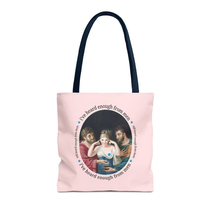 I've Heard Enough From Men Feminist Art History Tote Bag