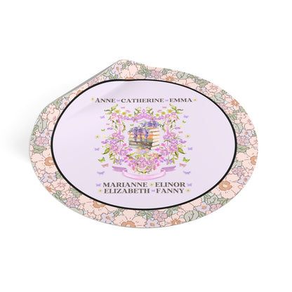 Jane Austen Heroine Sticker