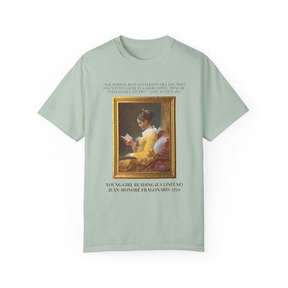 Jane Austen + JH Fragonard Reading Tee