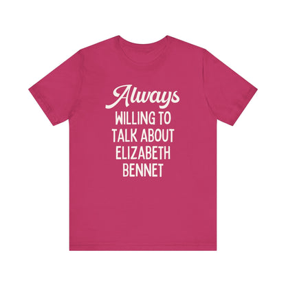 Jane Austen Shirt: Elizabeth Bennet