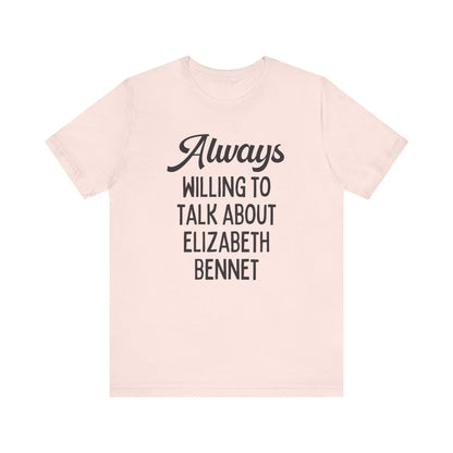 Jane Austen Shirt: Elizabeth Bennet