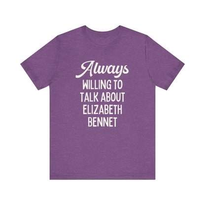Jane Austen Shirt: Elizabeth Bennet