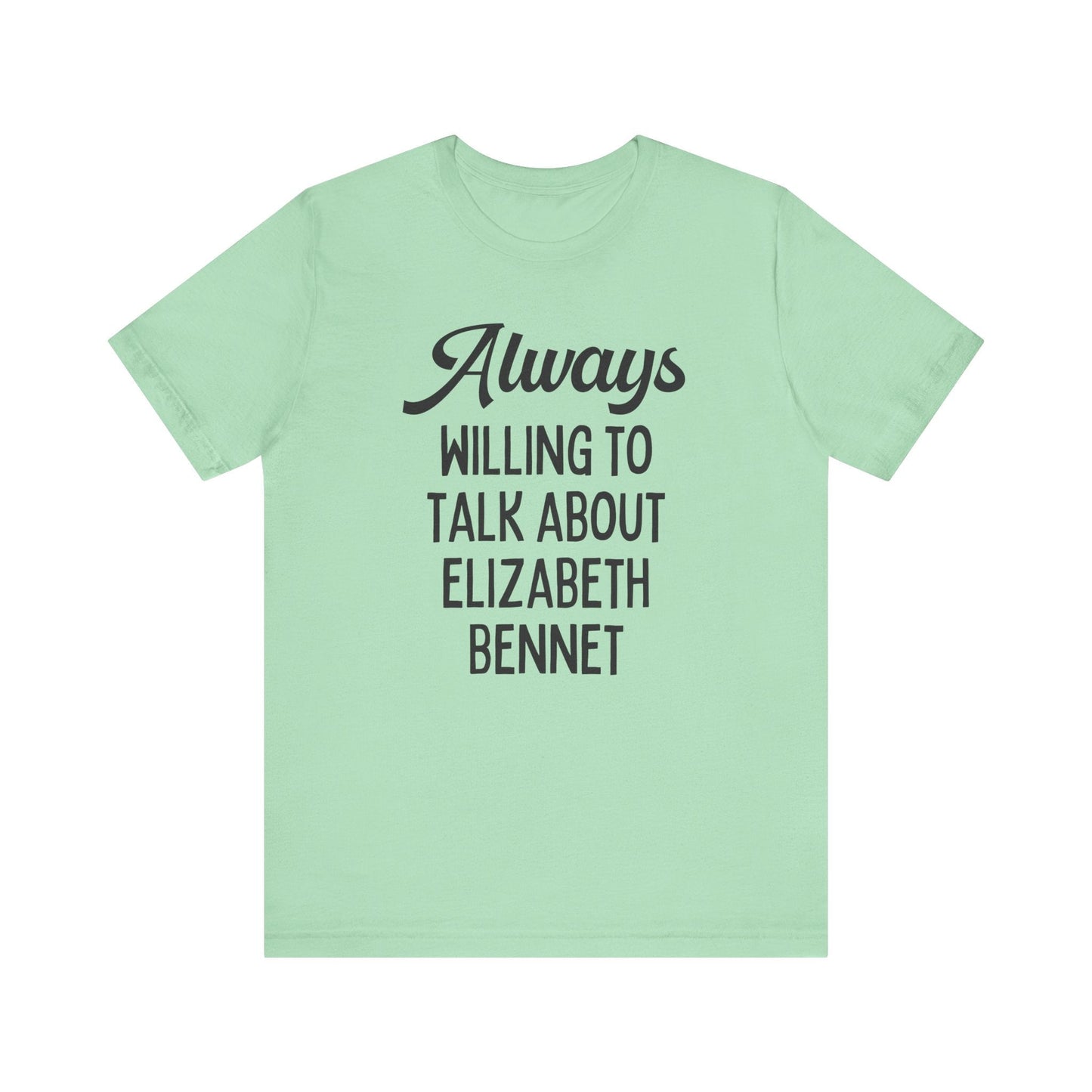 Jane Austen Shirt: Elizabeth Bennet