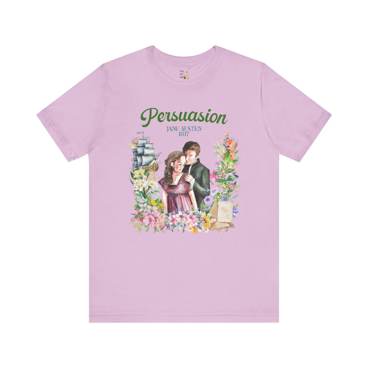 Jane Austen T-Shirt for Book Lover: Persuasion