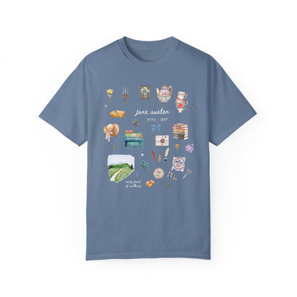 Jane Austen Fave Things Tee