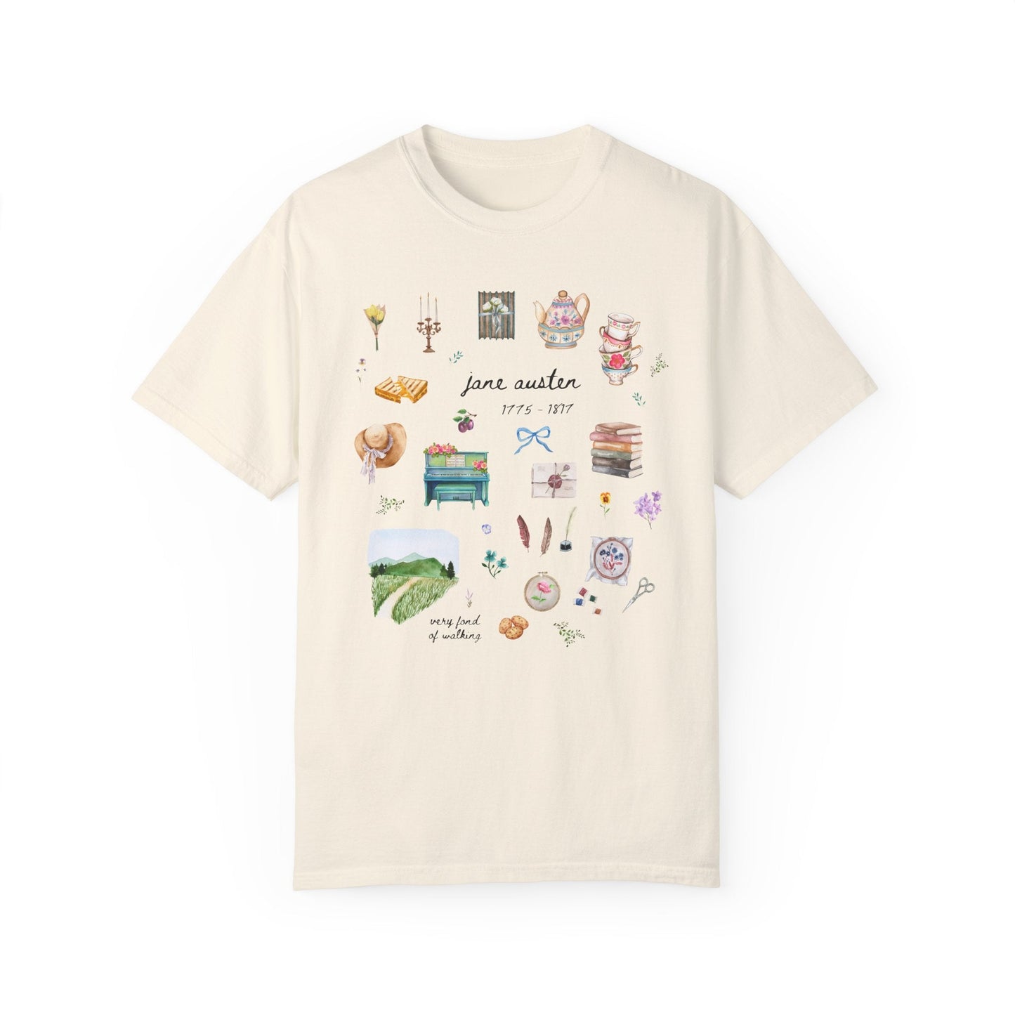 Jane Austen Fave Things Tee