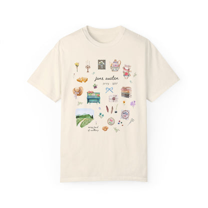 Jane Austen Fave Things Tee