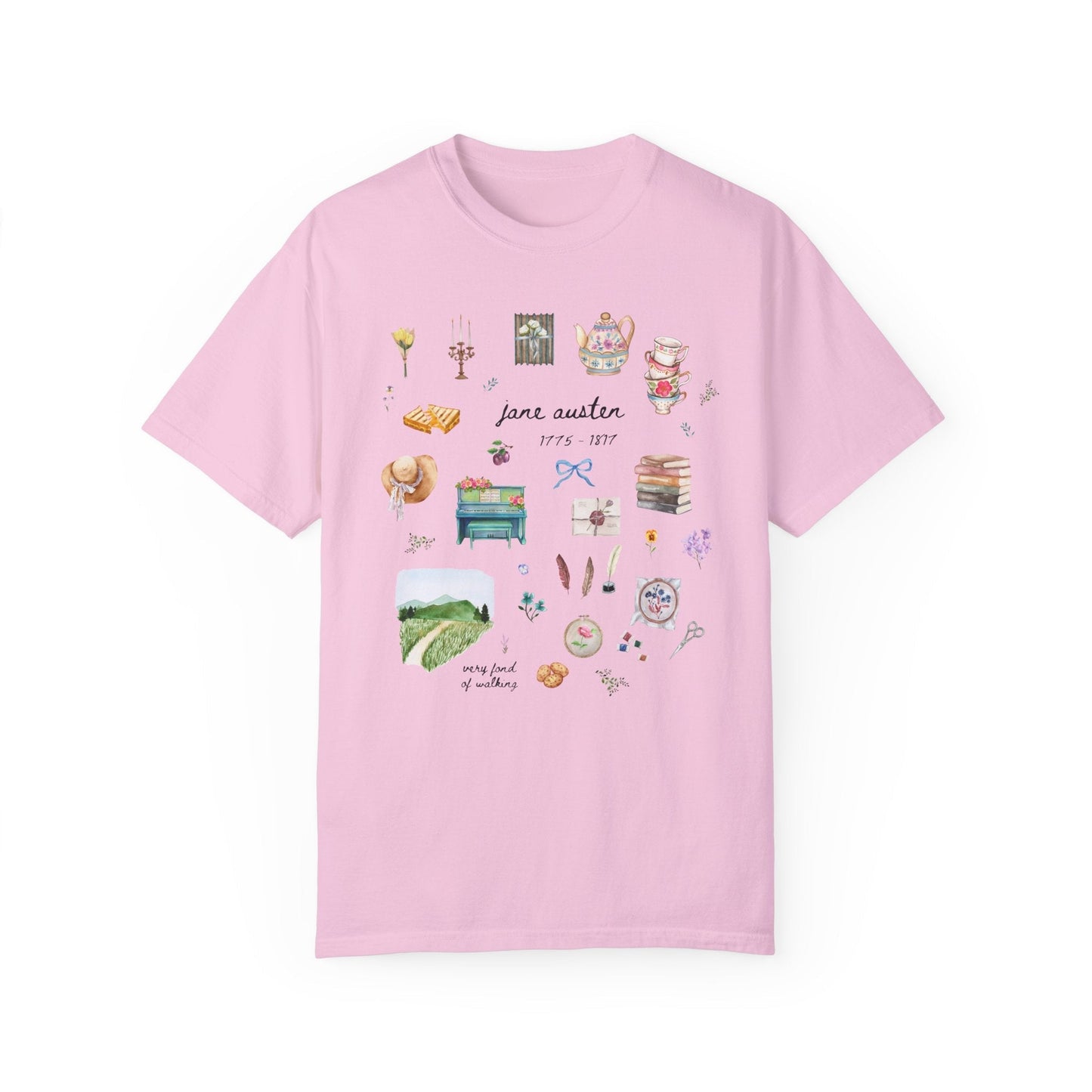 Jane Austen Fave Things Tee