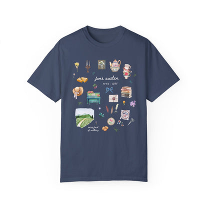 Jane Austen Fave Things Tee