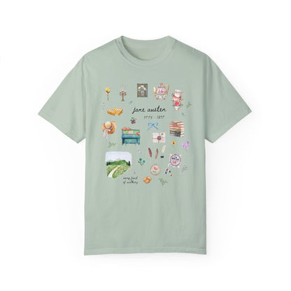 Jane Austen Fave Things Tee