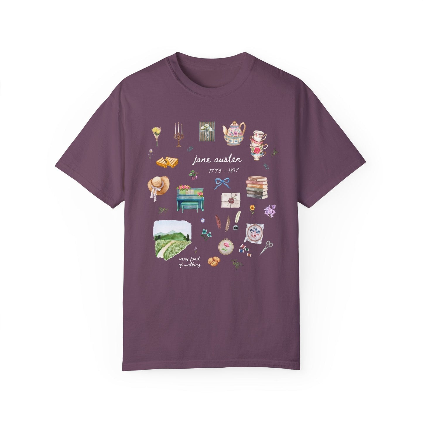Jane Austen Fave Things Tee