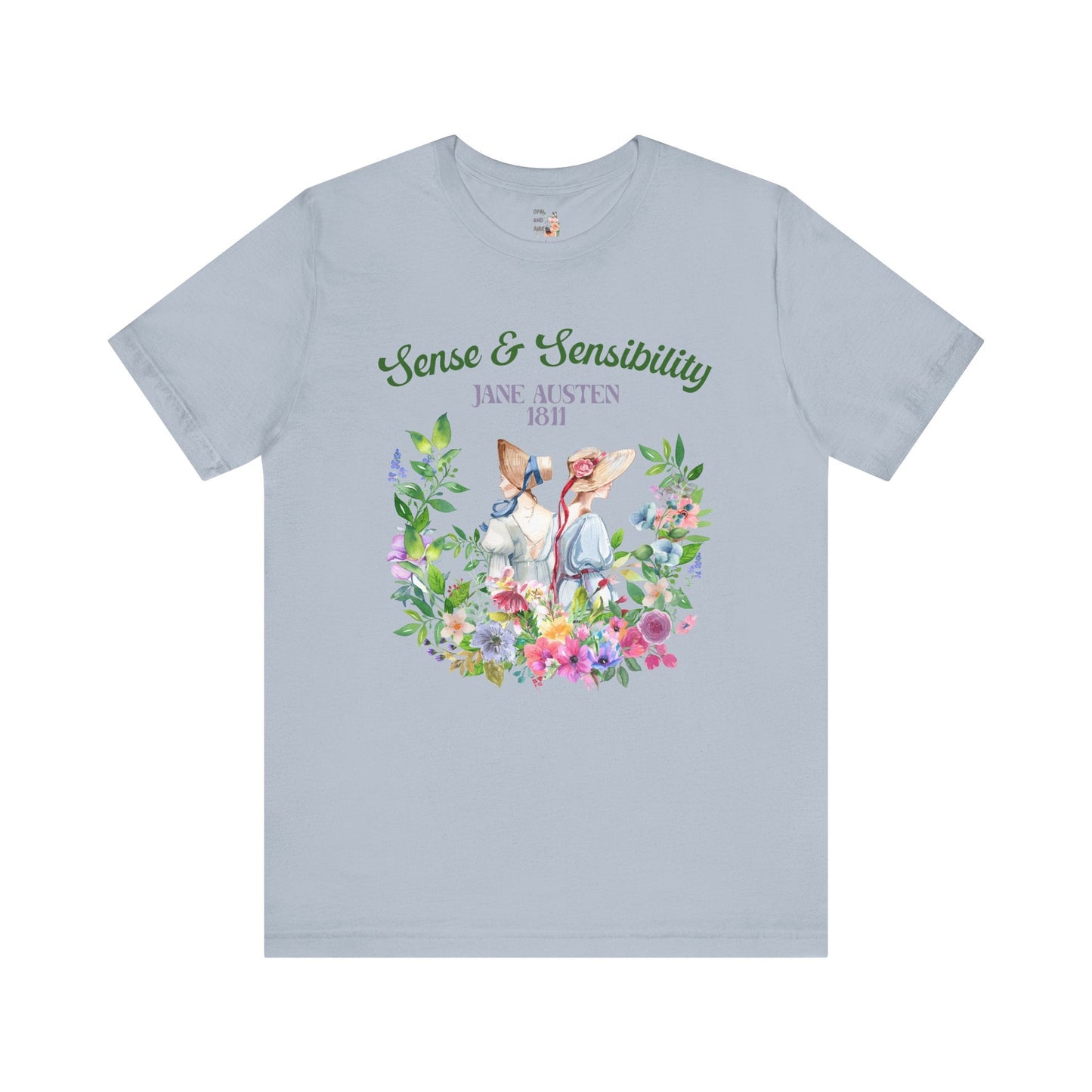 Jane Austen Tee Shirt: Sense and Sensibility