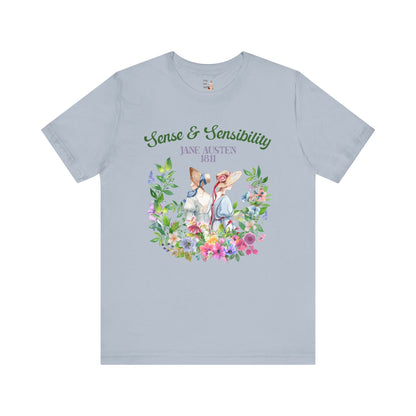 Jane Austen Tee Shirt: Sense and Sensibility