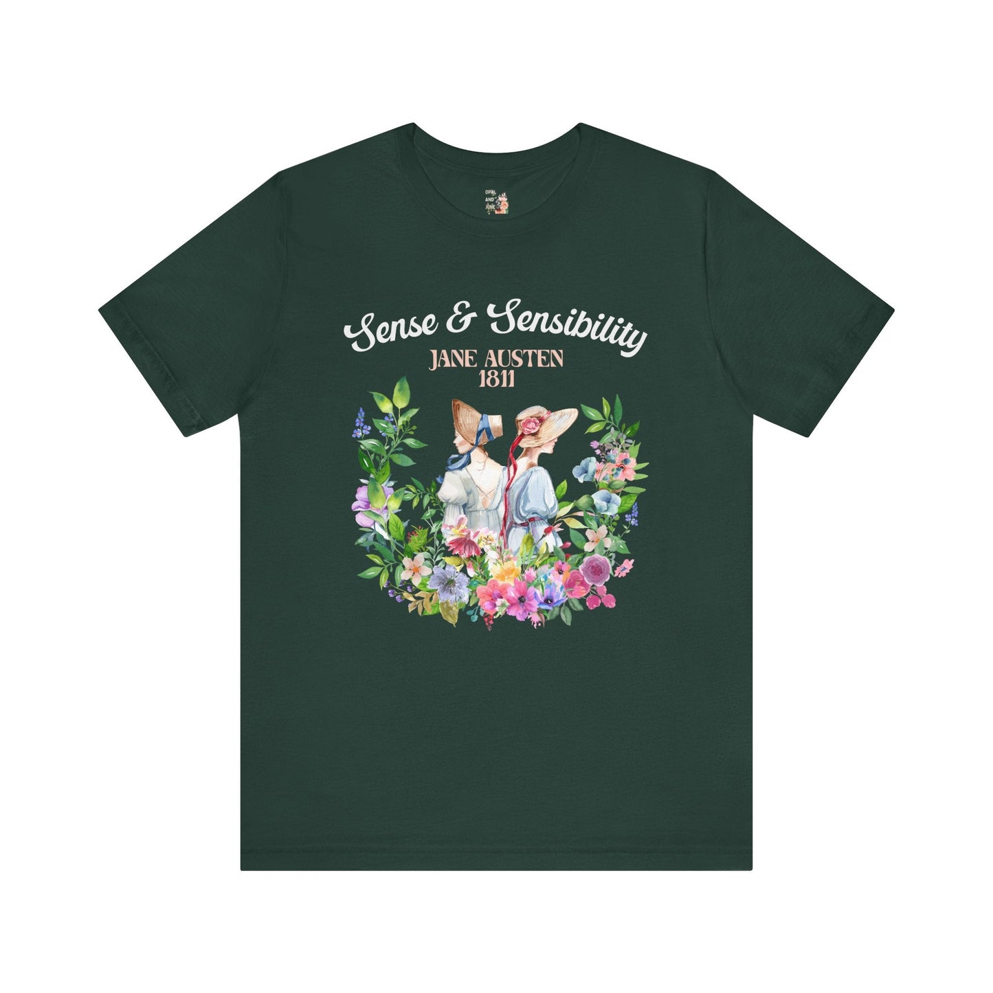 Jane Austen Tee Shirt: Sense and Sensibility