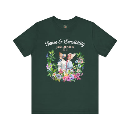 Jane Austen Tee Shirt: Sense and Sensibility