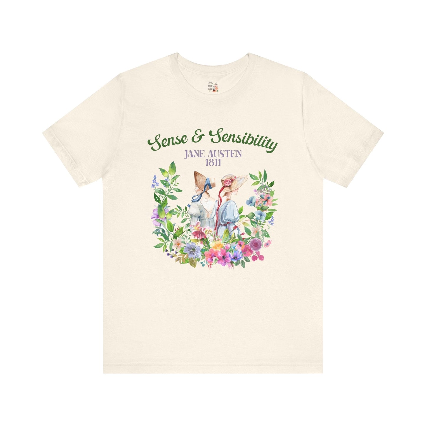 Jane Austen Tee Shirt: Sense and Sensibility