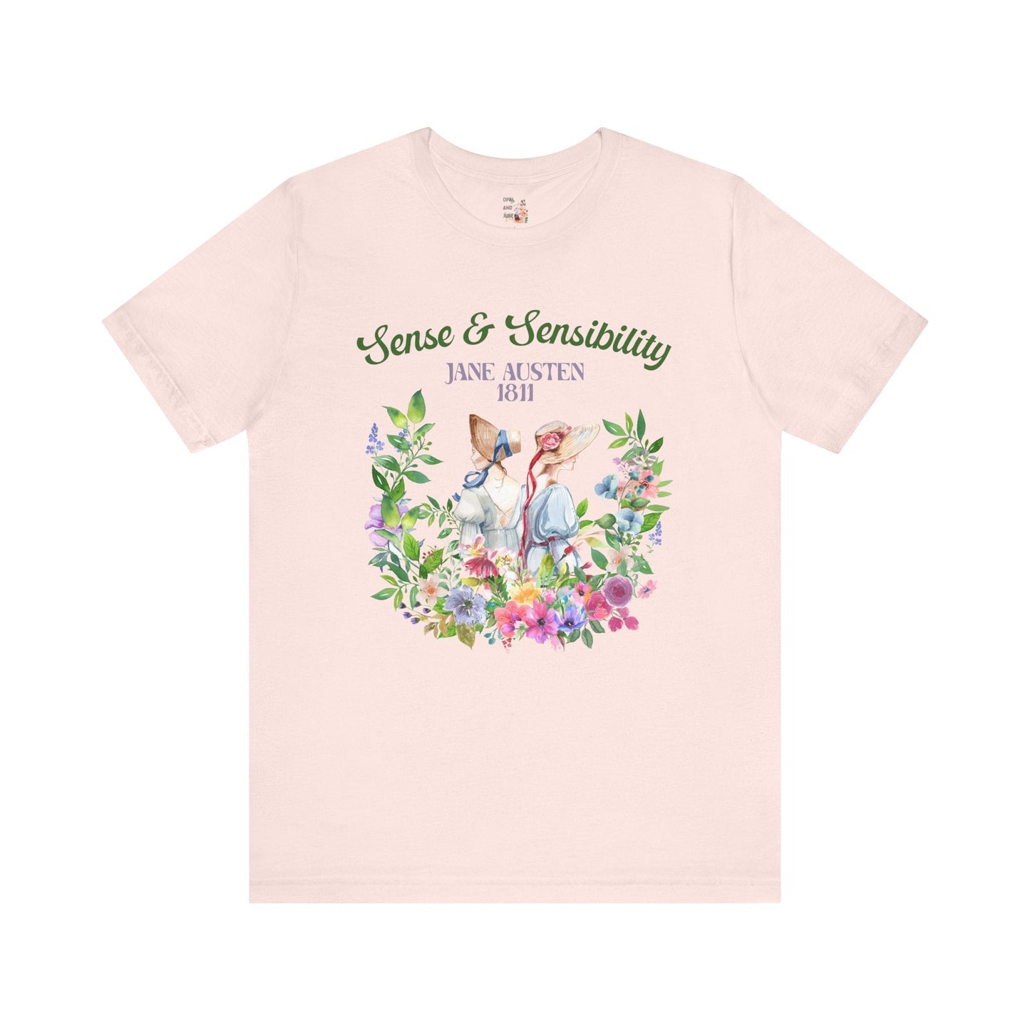 Jane Austen Tee Shirt: Sense and Sensibility