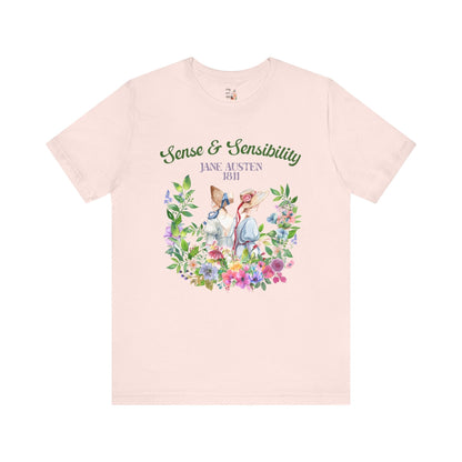 Jane Austen Tee Shirt: Sense and Sensibility