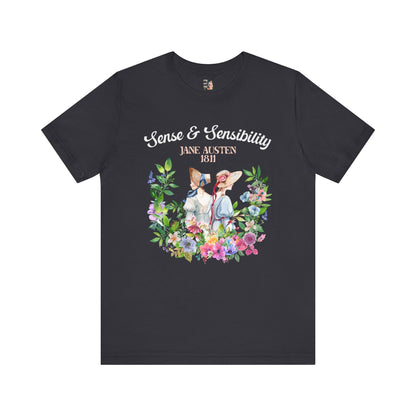 Jane Austen Tee Shirt: Sense and Sensibility