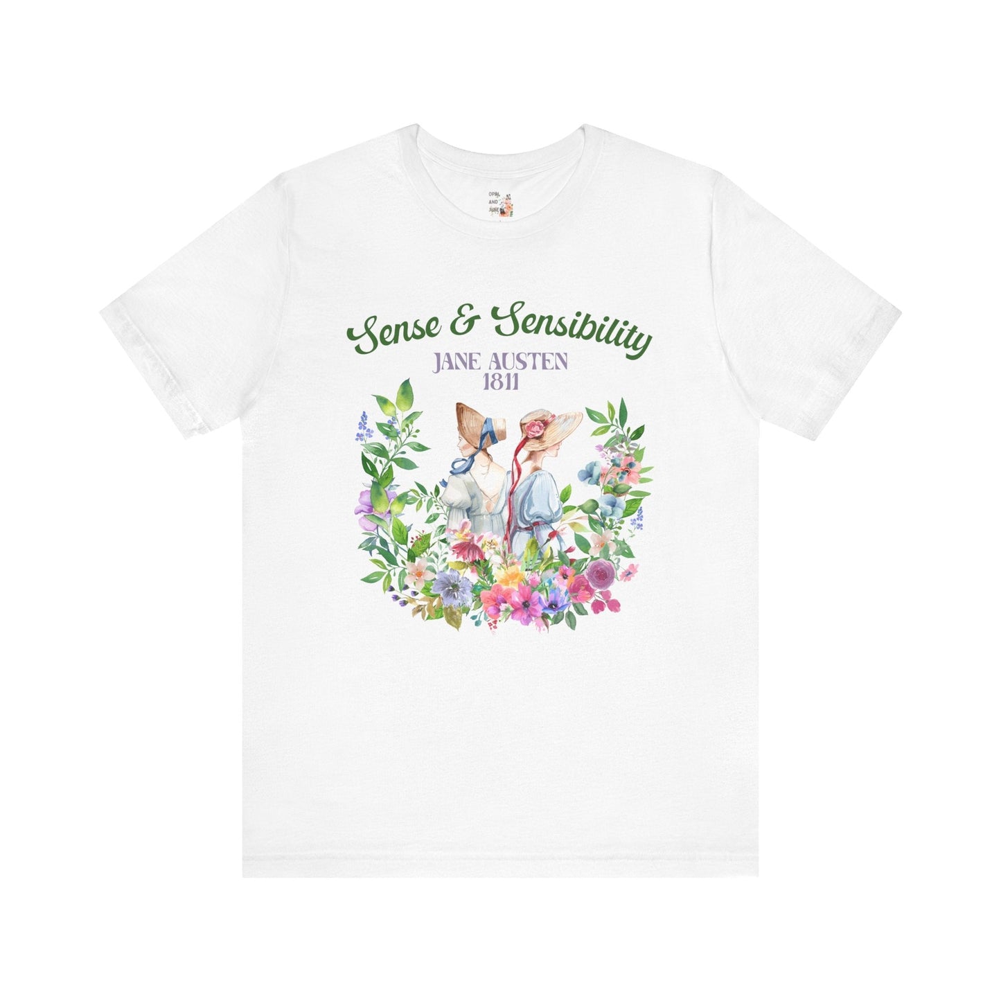 Jane Austen Tee Shirt: Sense and Sensibility