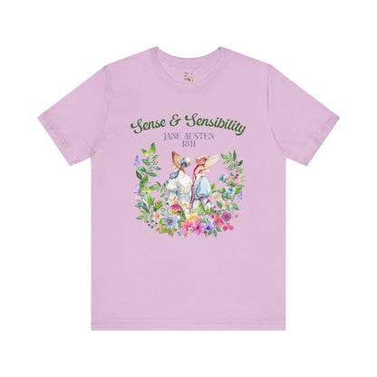 Jane Austen Tee Shirt: Sense and Sensibility