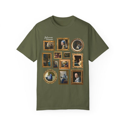 Johannes Vermeer Art History Tee Shirt