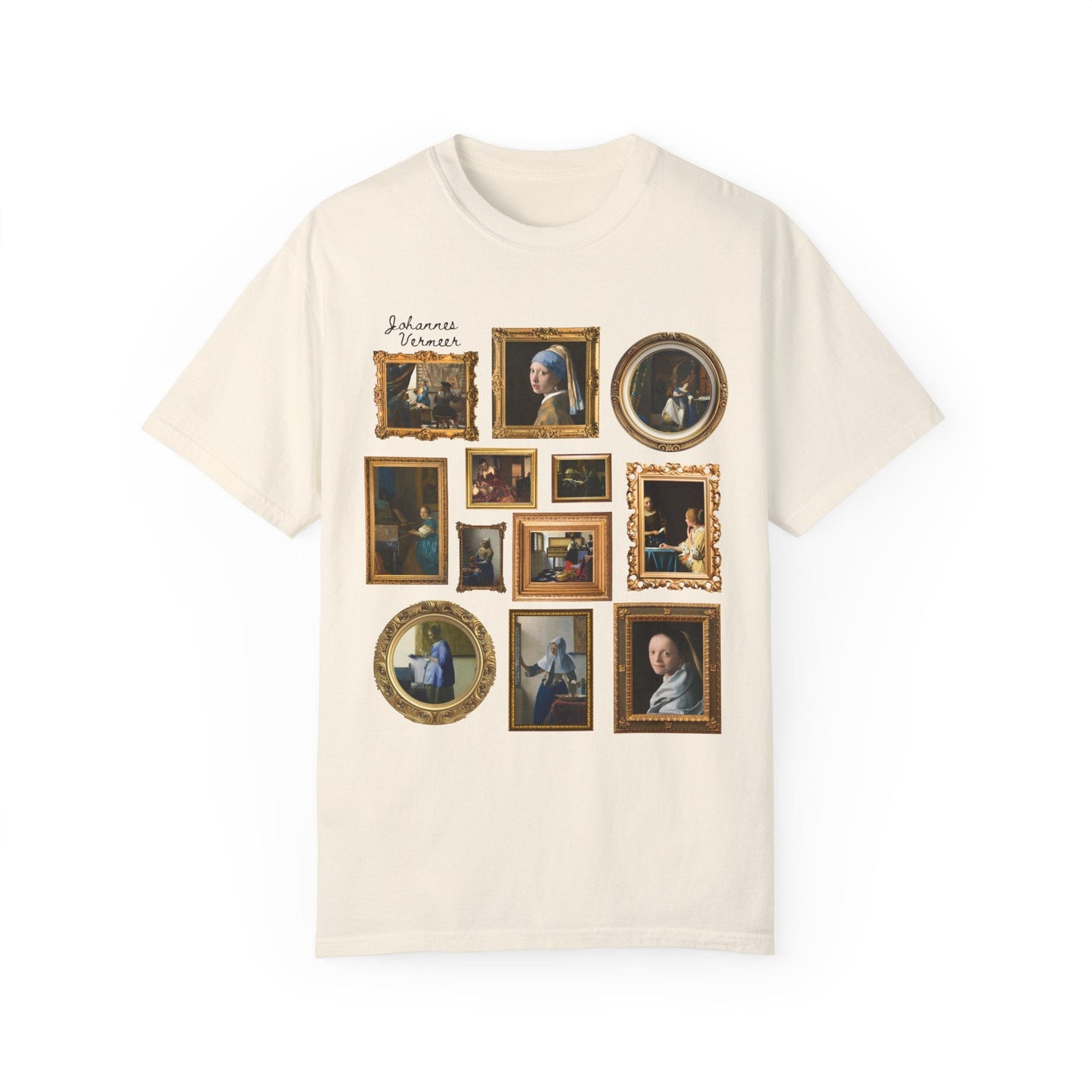 Johannes Vermeer Art History Tee Shirt