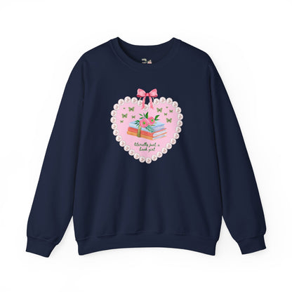 Just a Book Girl Sweatshirt
