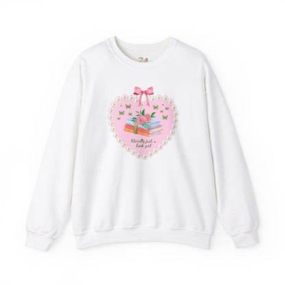 Just a Book Girl Sweatshirt