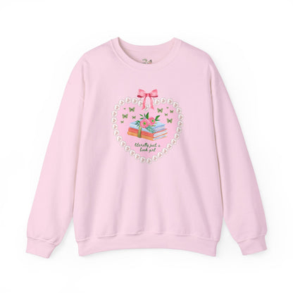 Just a Book Girl Sweatshirt