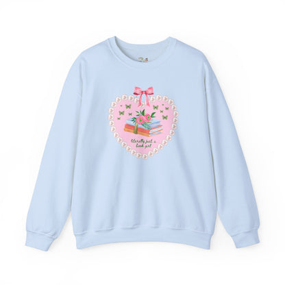 Just a Book Girl Sweatshirt