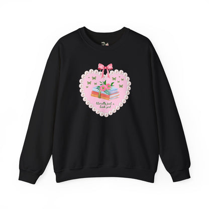 Just a Book Girl Sweatshirt