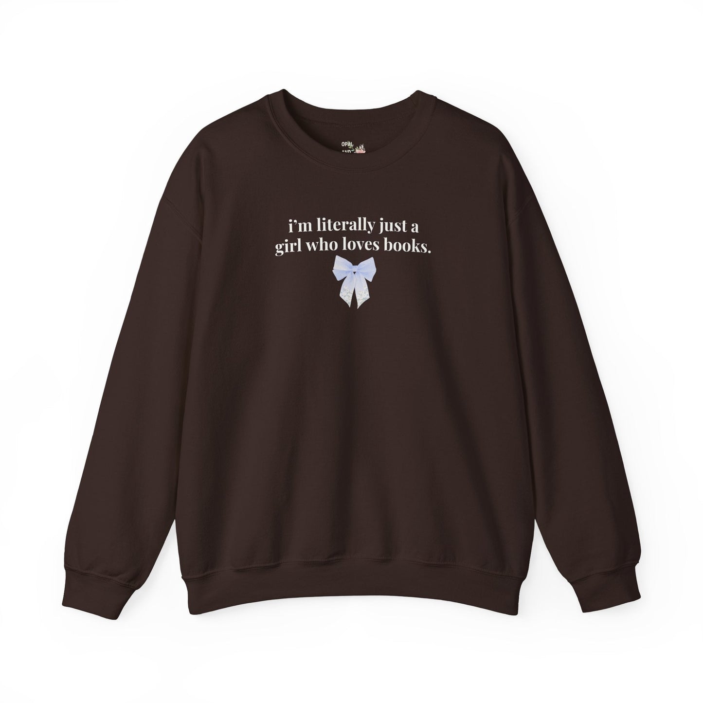 Just a Girl Who Loves Books Crewneck