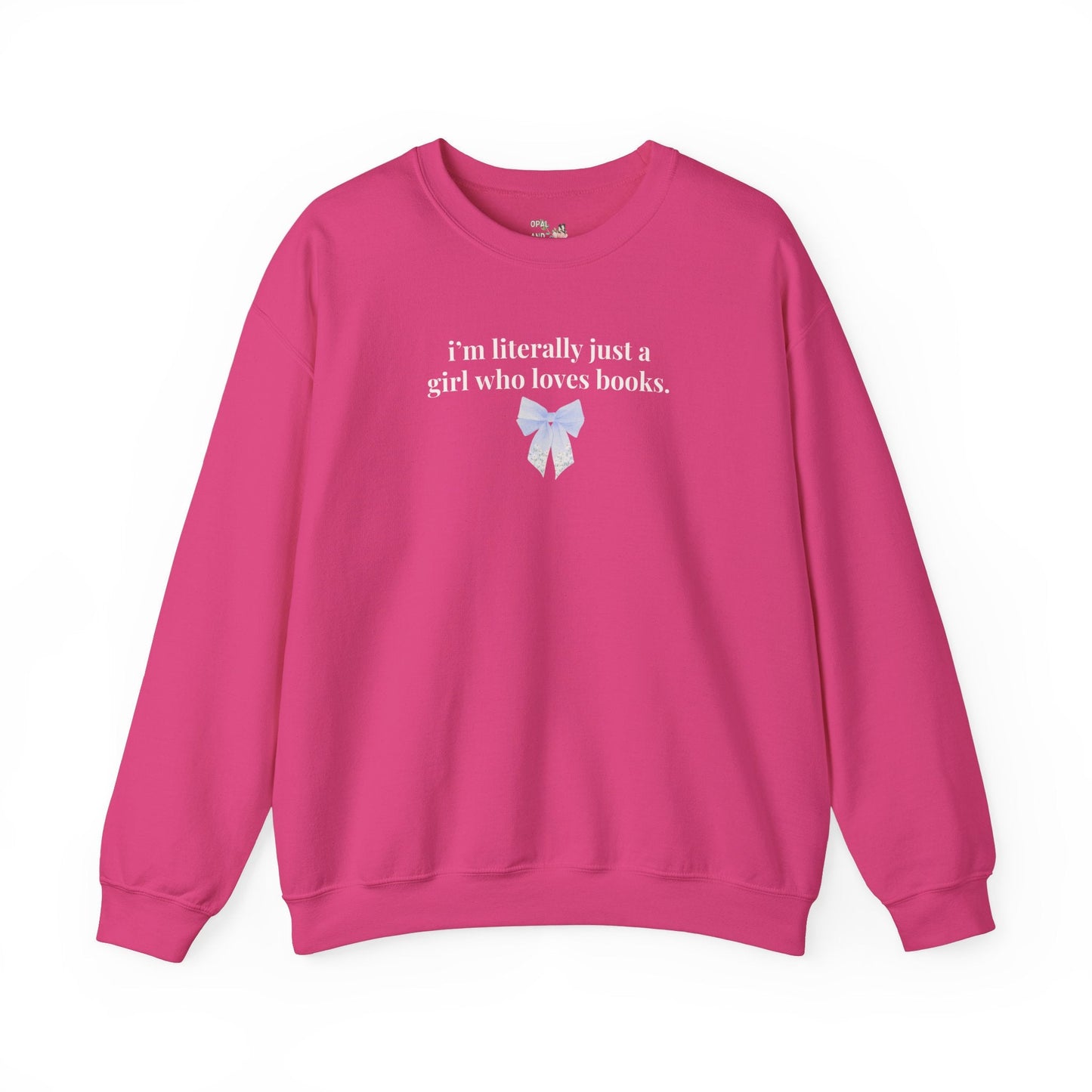 Just a Girl Who Loves Books Crewneck