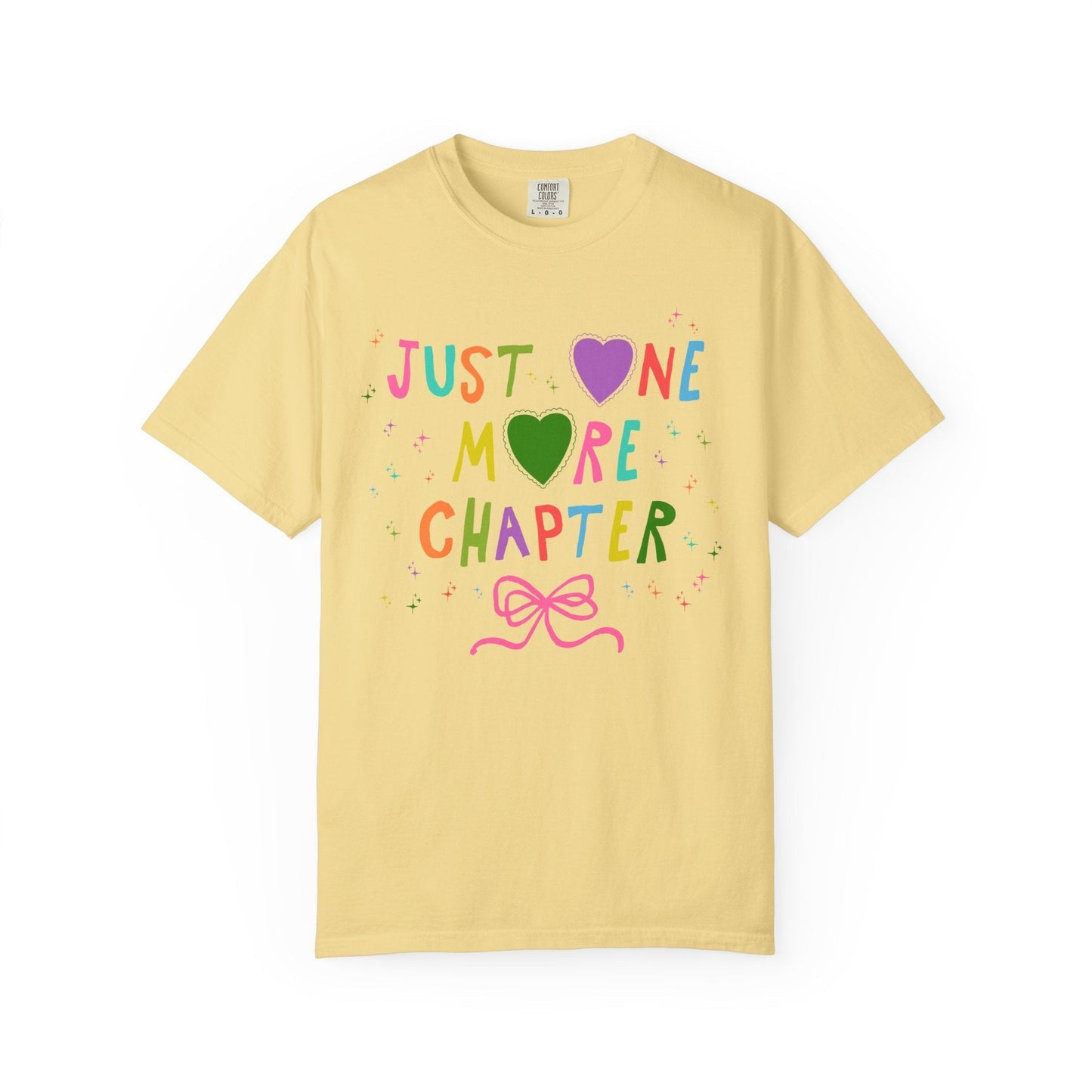 Just One More Chapter: Colorful Letters