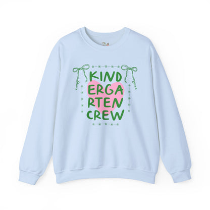Kindergarten Crew Matching Teacher Sweatshirt