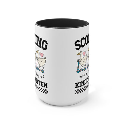 Scooting Into Kindergarten Mug