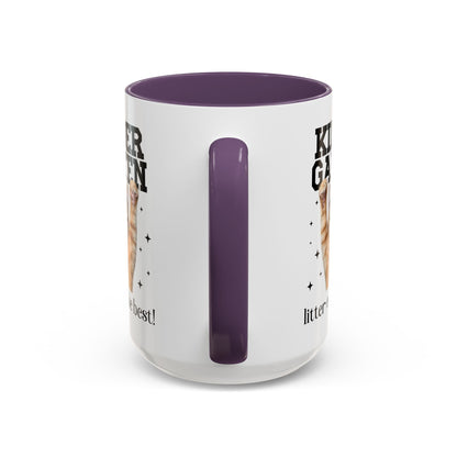 Kindergarten Teacher Cat Lover Coffee Mug